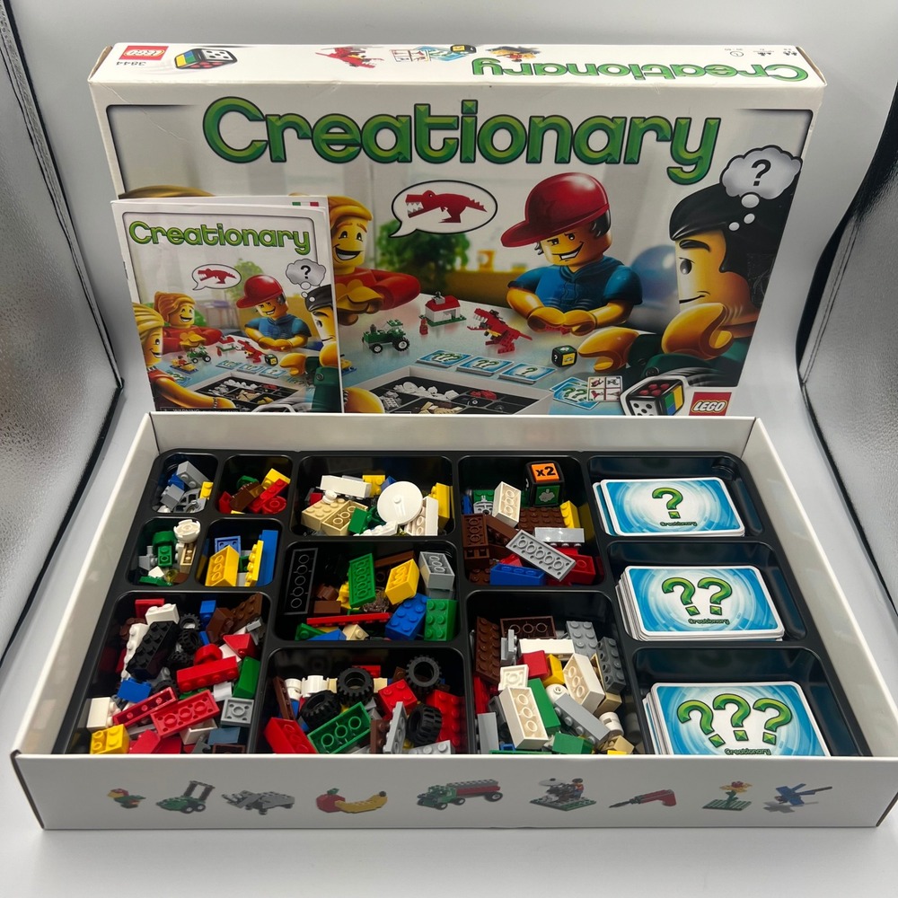 LEGO Creationary 3844 - Board Game Building Guessing Family Game